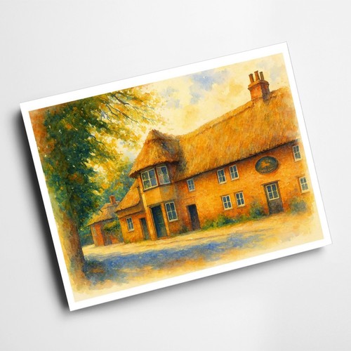 Print the fox - a4, inn