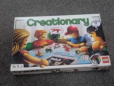Creationary Board Game - Lego 3844 - Lego Building Game - Complete