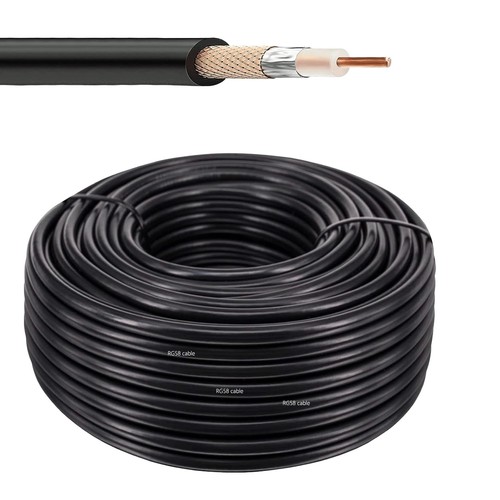 10m 20m 50m rg58 - 10m, coaxial
