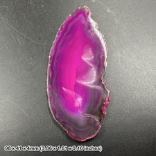 Agate slice - genuine uk