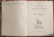 The Second Holiday Book Enid Blyton 1947 Sampson Low Marston And Co Ltd 