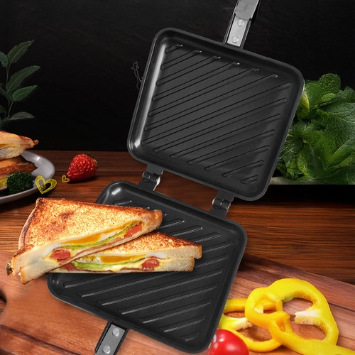 Stovetop toasted sandwich - toasted,