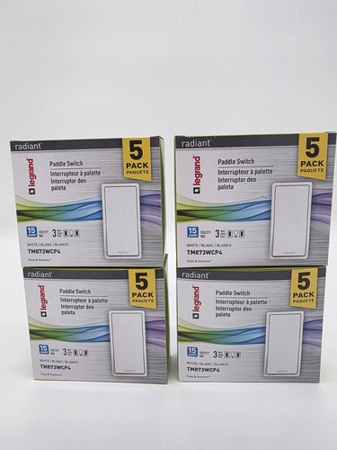 Qty legrand white paddle - qty,