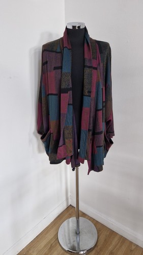 Ralston patchwork drape jacket - ralston,