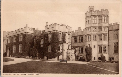 Vintage postcard warwick - ,