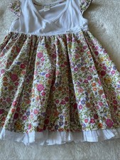 Monsoon Baby Dress 9-12 Months Floral Pattern Excellent Condition