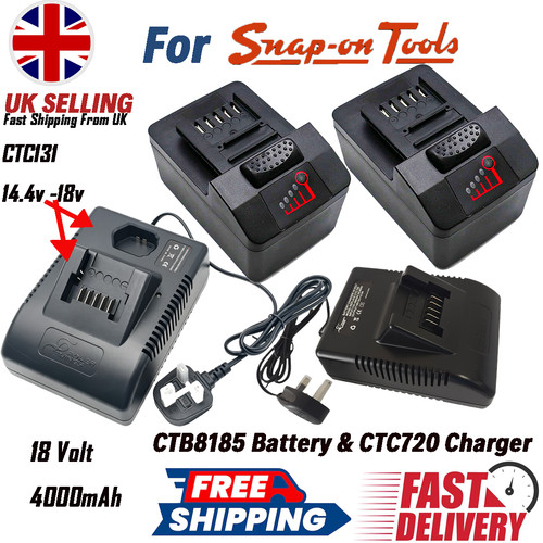 Replace snap battery 18volt - on,