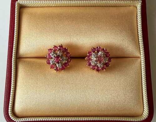 Vintage 14k solid - gold, natural