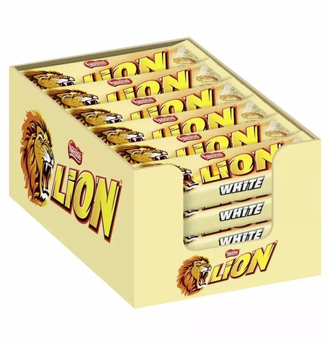 Nestle lion white chocolate - nestle,