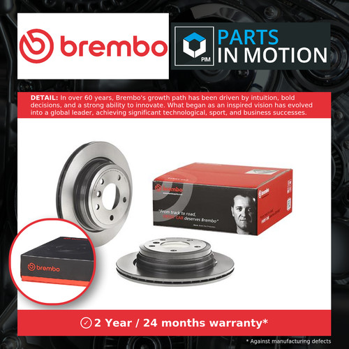 Brake discs pair - brake,