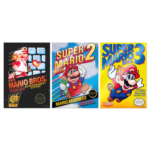 Super mario bros - mario, a4