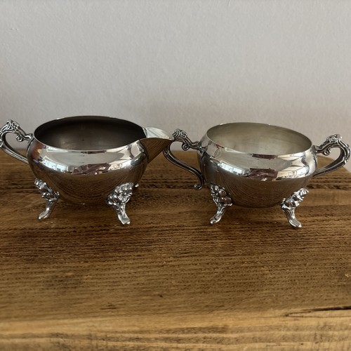 Vintage silver plated cream - vintage, silver-plated