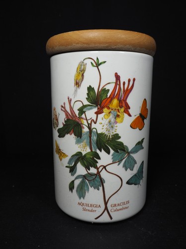 Storage jar wooden - storage, lid