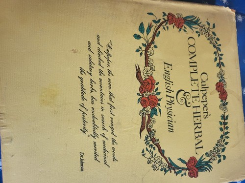 Culpeper complete herbal and - culpeper's,