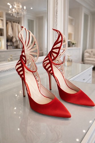 Ralph russo red satin - &,