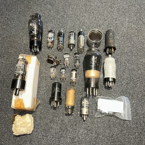 Radio valves job lot vintage - valves,