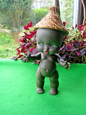 VINTAGE SOFT BODY BLACK DOLL