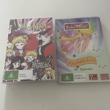 Sailor Moon Volumes 1 - 14 DVD Australian Release 