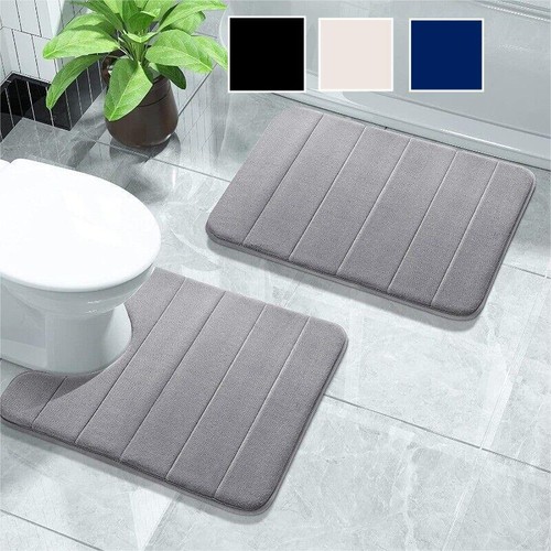 Piece bath mat set - piece, memory
