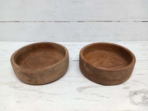 Rustic wood turned bowls - rustic,