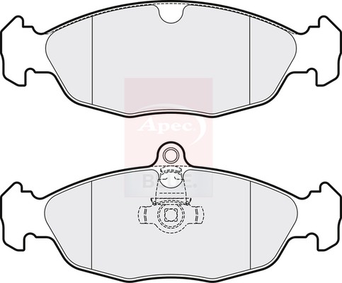 Brake pads set fits - brake, xj