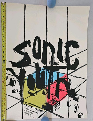 Sonic youth poster 2009 - sonic,