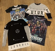 Boys Bundle Of 4 T-shirt Top