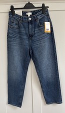 New H&M Jeans Dark Denim Blue