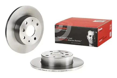 Brake disc solid 5878 10 - 2x,