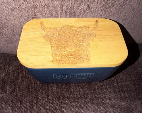 Highland cow blue butter - cow,