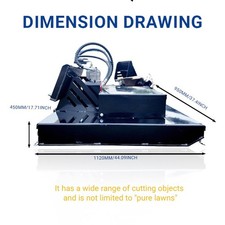 Skid Steer Flail Mower 49in 