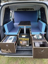 Micro Camper Jump Boot Kitchen with Power Station (Similar Amdro, Campal)