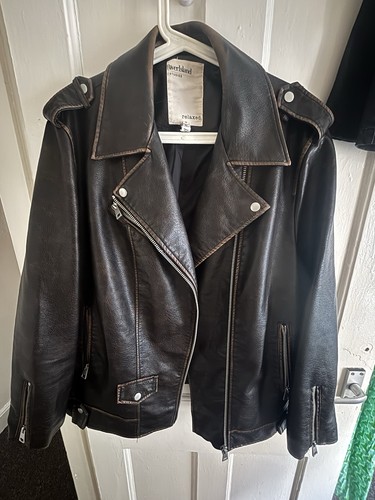 River island dark brown faux - river,