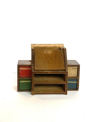 Dolls house furniture bureau - dolls,