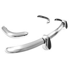 Triumph Spitfire MKI-III , Bumper and Overrider Set, stainless steel , 811660SET
