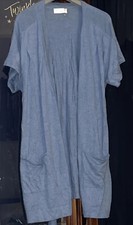 spirito di artigiano Kimono cardigan,size M/L Blue new Angora