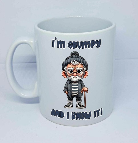 Grumpy coffee mug know it - mr, i