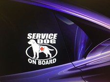 Set Of 2 “SERVICE DOG ON