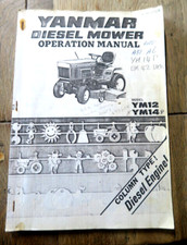 YANMAR YM12 YM14 MOWER
