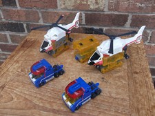 TOMY TAKARA TOMICA HYPERCITY HYPER RESCUE HELICOPTER BUNDLE