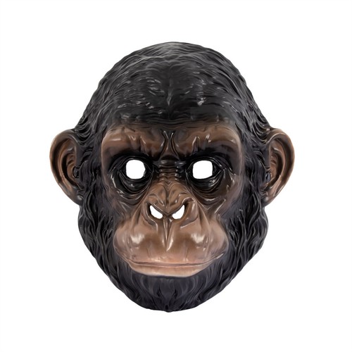 Monkey mask costume - mask, costume,full