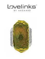 Genuine LOVELINKS 925 sterling silver MAPLE ICE GREEN Murano Charm Bead £24.95