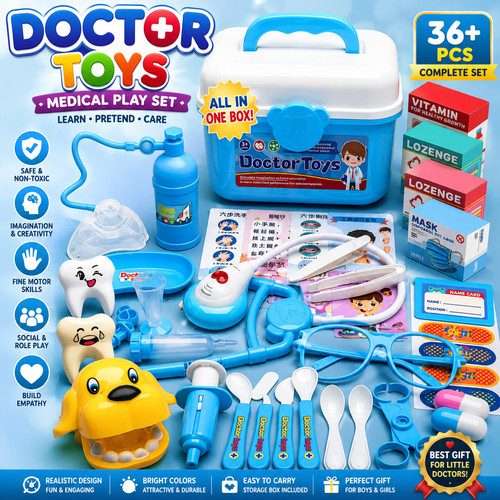 Kids doctor nurse role - doctor,