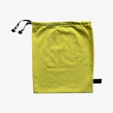 Vintage Y2K Missoni Yellow Bikini Dust Bag, Drawstring Cover Mare Swimwear