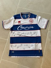 QPR Home Shirt Signed