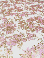 Luxury Pink & Gold Floral