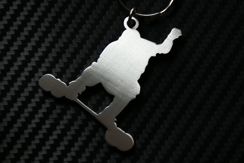 Mountain board keyring - mountain,