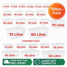 Clear Plastic Storage Box