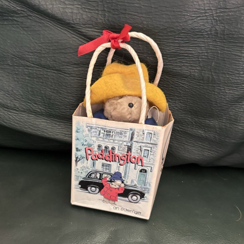 Paddington bear small - bear, painted