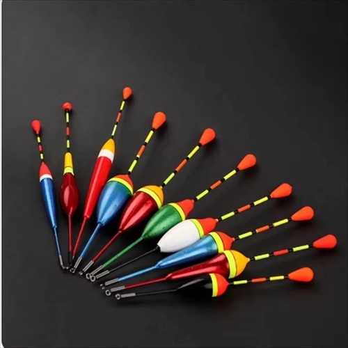 10pcs fishing floats set - 10pcs,